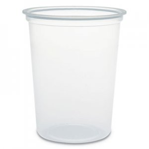 Dart DCCMN320100 Microgourmet Plastic Deli Container, 32 oz, Clear, 500/CT