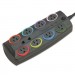 Kensington KMW62691 SmartSockets Color-Coded Surge Protector, 8 Outlets, 8 ft Cord, 3090 Joules