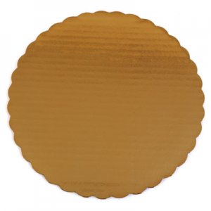 SCT SCH1615 Cake Pads, 10" Dia, Gold, 200/Carton