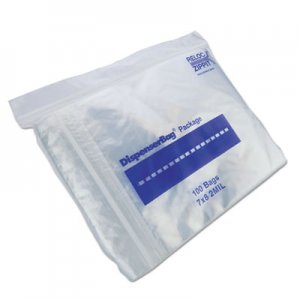 Fantapak MGPMGZ2P0708 Plastic Zipper Bags, 2 mil, 7" x 8", Clear, 2,000/Carton