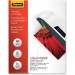 Fellowes 5223001 Glossy SuperQuick Pouches - Letter, 5 mil, 100 pack