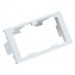 Panduit CHF2MWH-X Mini-Com 2 Sockets Faceplate Insert