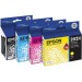 Epson T252XL-BCS 252 Combo Pack, Black High Capacity and C/M/Y Standard Capacity Cartridges