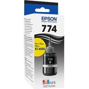 Epson T774120-S Black Ink Bottle, High Capacity (120)