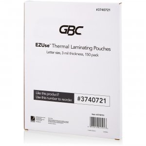 Swingline GBC 3740721 EZUse Thermal Laminating Pouches