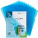 Business Source 00605 Transparent Poly File Holders