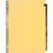 Business Source 01181 A-Z Black Leather Tab Index Dividers