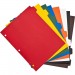 Business Source 01810 Plain Tab Color Polyethylene Index Dividers