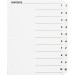 Business Source 05854 Table of Content Quick Index Dividers