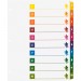 Business Source 21910 Color-coded Table of Contents/Tabs Index Dividers