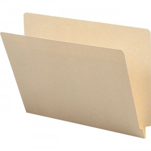 Business Source 17237 1-Ply Straight-cut End Tab Folders
