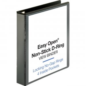 Business Source 26958 Locking D-Ring View Binder