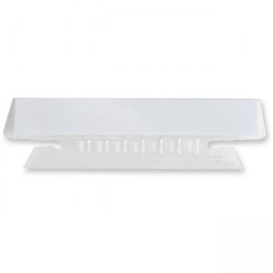 Business Source 43T Plastic Clear Tabs