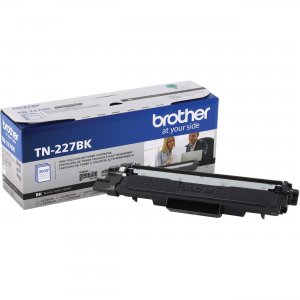 Brother TN227BK Genuine High Yield Black Toner Cartridge