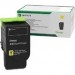 Lexmark 78C0XYG GSA Yellow Extra High Yield Return Programme Toner Cartridge