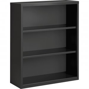Lorell 59692 Fortress Series Charcoal Bookcase