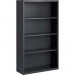 Lorell 59693 Fortress Series Charcoal Bookcase