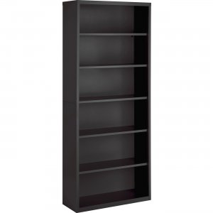 Lorell 59695 Fortress Series Charcoal Bookcase