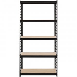 Lorell 59697 2,300 lb Capacity Riveted Steel Shelving