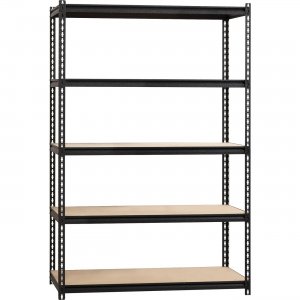 Lorell 59698 2,300 lb Capacity Riveted Steel Shelving