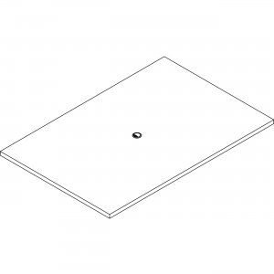 Lorell PRC4872MY Prominence 2.0 Rectangular Conference Tabletop