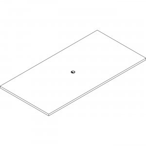 Lorell PRC4896MY Prominence 2.0 Rectangular Conference Tabletop