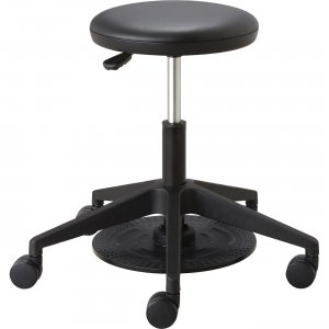 Safco 3437BL Lab Stool with Foot Pedal