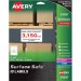 Avery 61505 Surface Safe ID Labels