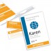 Avery 8522 Vertical Name Badge & Ticket Inserts