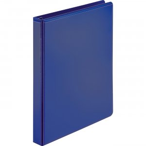 Business Source 26973 Navy D-ring Binder