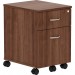 Lorell 16230 Revelance Walnut Laminate Mobile Pedestal