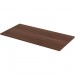 Lorell 16242 Quadro Straight Edge Walnut Tabletop