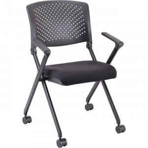 Lorell 41847 Plastic Arms/Back Nesting Chair