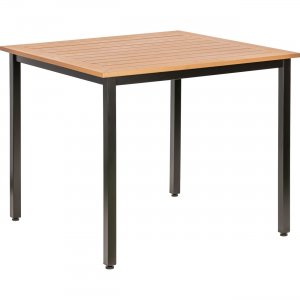 Lorell 42684 Teak Outdoor Table