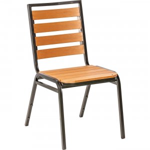 Lorell 42685 Teak Outdoor Chair