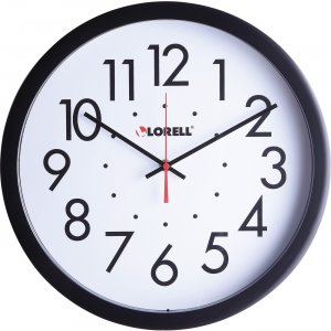 Lorell 61009 14-1/2" Self-Set Wall Clock