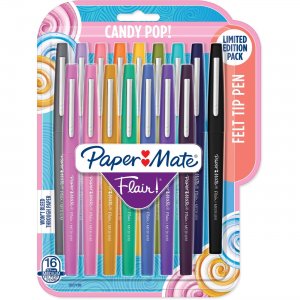 Paper Mate 2027189 Flair Candy Pop Pack Felt Tip Pens