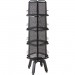 Safco 5580BL Onyx Mesh Rotating Magazine Stand