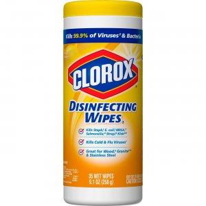 Clorox 01594PL Bleach-Free Scented Disinfecting Wipes
