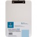 Business Source 01869 Transparent Plastic Clipboard