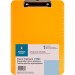 Business Source 01866BD Flat Clip Plastic Clipboard