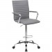 Boss B16533C-GY Ribbed Design Drafting Stool