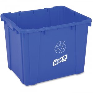 Genuine Joe 11582CT 14-Gallon Recycling Bin