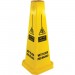 Genuine Joe 58880CT Bright 4-sided CAUTION Safety Cone