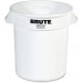Rubbermaid Commercial 261000WH Brute Round 10-Gal Container