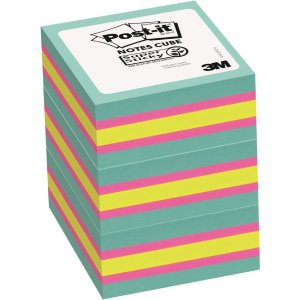 Post-it 2027SSAFG3PK Super Sticky Notes Cubes