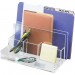 Kantek AD245 Acrylic File Sorter Desk Organizer