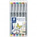 Staedtler 30805S2SB6 Pigment Liner 308