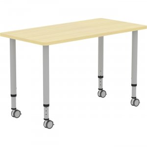 Lorell 69582 Height-adjustable 48" Rectangular Table