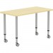Lorell 69582 Height-adjustable 48" Rectangular Table